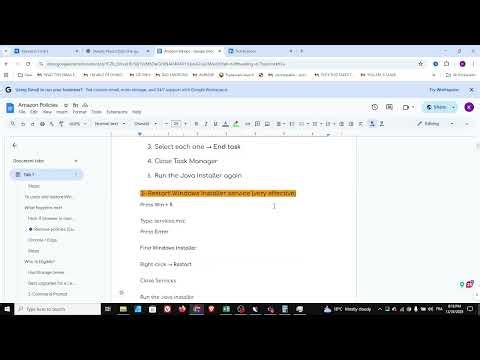How To Fix “Another Java Installation is In Progress, You Must Complete That Installation