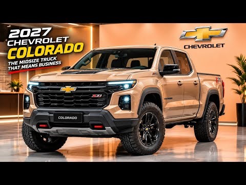 2027 Chevrolet Colorado REVIEW — The Midsize Truck That Means Business! 🔥