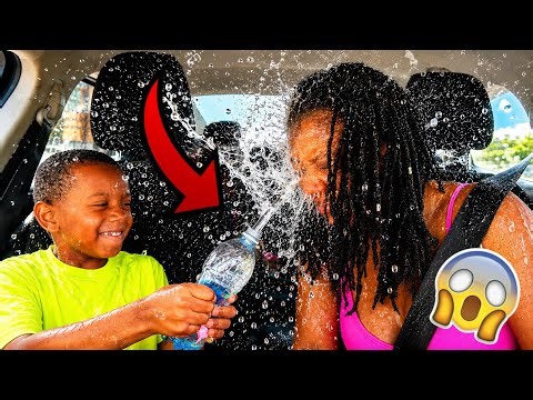EXPLODING WATER BIOTTLE PRANK!!