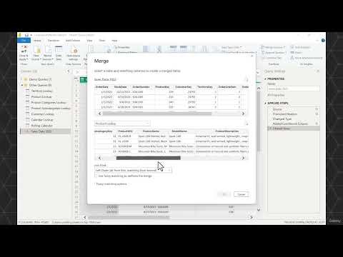 Merging Queries in Power BI | Joins Explained in Power Query (Left, Right, Inner)