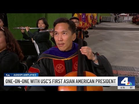 One-on-one with USC's first Asian American president