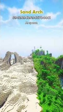 3 Most UNBELIEVABLE Minecraft Seeds You Need to Try! #shorts #minecraft