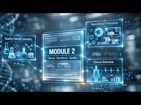 What is CTD Module 2? Quality overall summary , Nonclinical & Clinical Overview Explained