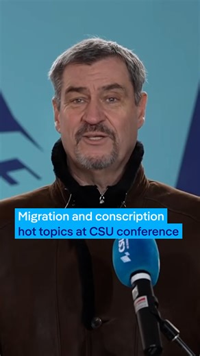 Could German soldiers be sent to Ukraine after a ceasefire with Russia? At the opening of the conservative CSU's party conference in Bavaria, party leader Markus Söder didn't rule that out, but he said he doesn't consider deploying conscripts to be an option. | DW News