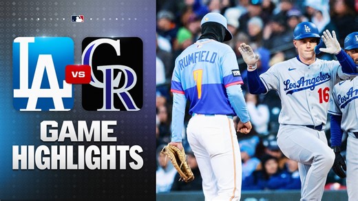 Dodgers vs. Rockies Game Highlights (4/17/26) | MLB Highlights
