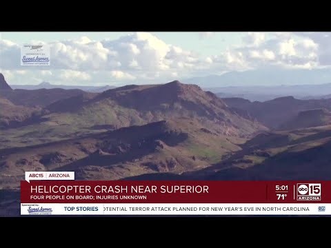 PCSO and NTSB investigating helicopter crash near Superior