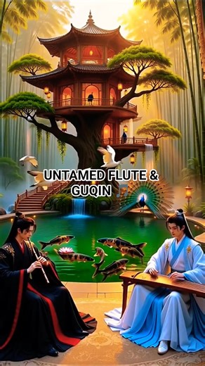 The Untamed Flute & Guqin Relaxing Music | Xiao Zhan Wang Yibo | Deep Sleep 🎶 #WangXian