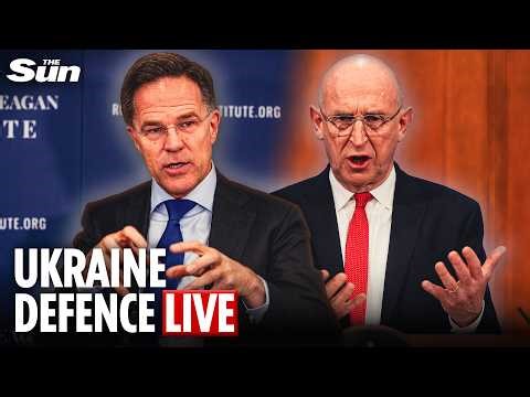 LIVE: Rutte and Healey lead crisis talks as allies pledge new billions for Ukraine