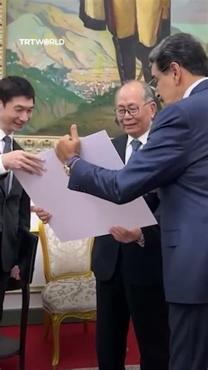 Maduro last seen meeting Chinese delegation before reported attack on Caracas