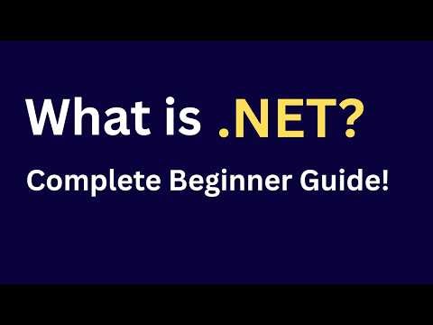 What is NET Complete Beginner Guide ASP NET Core Explained