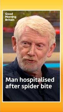 Man in hospital for 18 days after spider bite