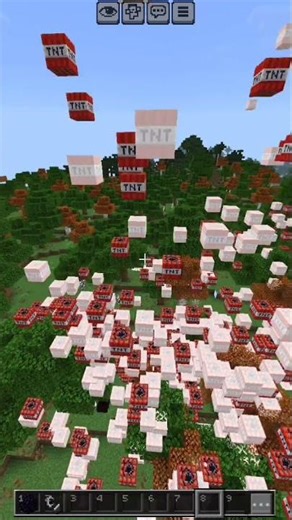 😱 Ultimate TNT Blast Gone Wrong! #minecraft #edit #shorts