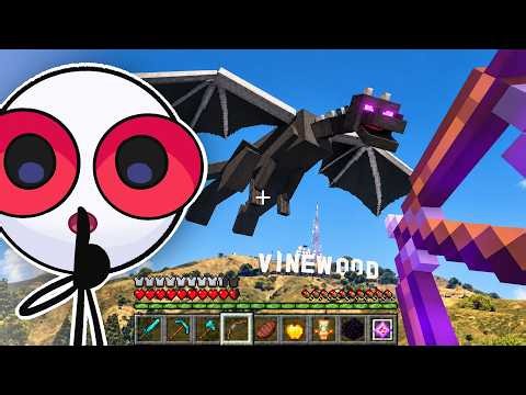 I Beat Minecraft in GTA 5