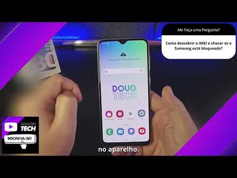 How to find the IMEI and check if a Samsung phone is locked?