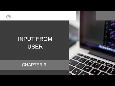 Chapter 9: User Input Part II