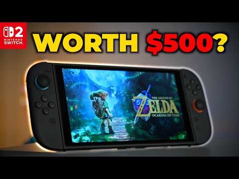Is the Switch 2 Worth $500? (Honest Review in 3 Minutes)