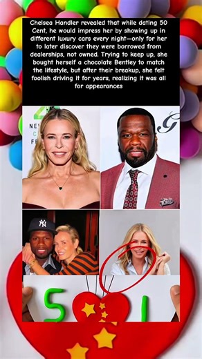50 Cent & Chelsea HandlerLuxury Lifestyle Twist 😳 #50cent #shorts