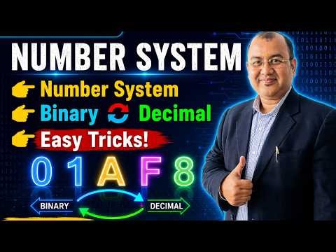 Number System in Computer Fundamentals | Binary to Decimal Conversion Tricks 🚀