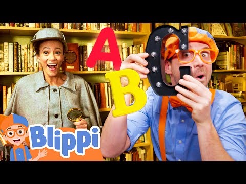 SOLVE THE CASE: The Missing ABCs | BEST OF BLIPPI TOYS | Educational Videos for Kids