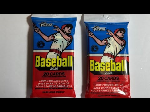 2026 Topps Heritage Value Pack Opening