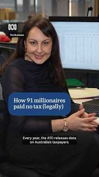 How 91 millionaires paid no tax (legally) | ABC NEWS