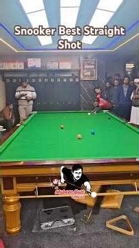 Snooker Amazing Straight Shot & Required Black Ball | Umar Khan vs Afzaal Baba | Snooker Best 2026