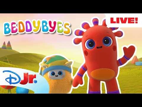 🔴 LIVE 24/7! BeddyByes Full Episodes and Best Moments 😌☁️ | @disneyjr