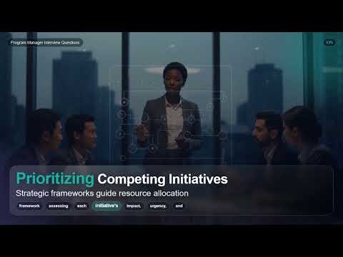 Program Manager Interview Questions