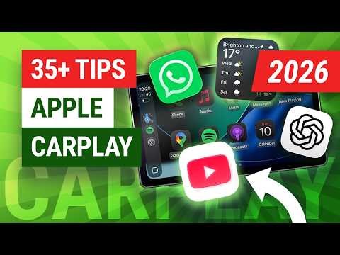 Apple CarPlay Tips & Tricks (2026) – 35 + Features You Need to Know