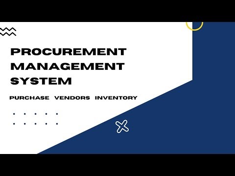 Procurement Management System Software | Purchase, Vendor & Inventory Control #software #website