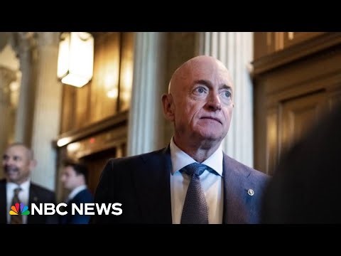 Dept. of Defense seeks to reduce Sen. Mark Kelly's retirement rank