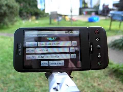 geoPaste AR Demo on Android T-Mobile G1