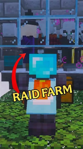 Minecraft Raid Farm PE 100% Working