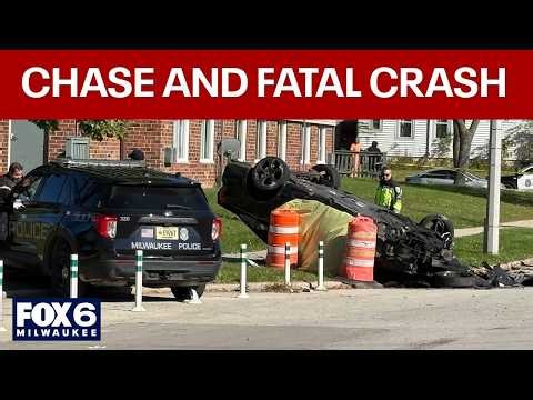 Milwaukee carjacking, police chase ends in fatal crash | FOX6 News Milwaukee