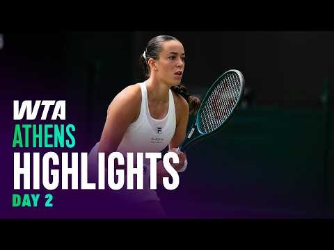 Day 2 in Athens featuring Valentova, Krejcikova, Li and more | WTA Match Highlights