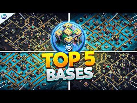 TOP 5 Best TH14 Blueprint CoC BASES of 2026 (CWL/War/Trophy) with Link | CoC Town Hall 14