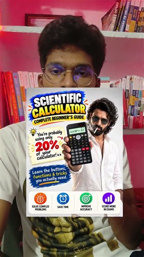 Scientific Calculator Tricks Every Student Should Know 🧮 | Complete Beginner Guide #shorts