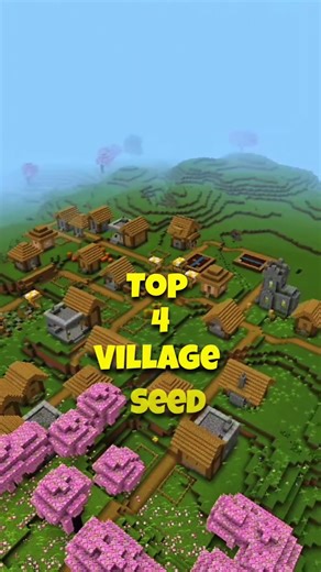 🔥Top 4 Village Seed | Spawn at village