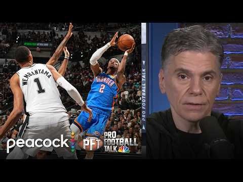 Shai Gilgeous-Alexander, others ‘gaming the system’ with flopping | Pro Football Talk | NFL on NBC