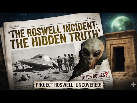 ‏The Roswell Incident: Alien Bodies or a Government Lie? 🛸