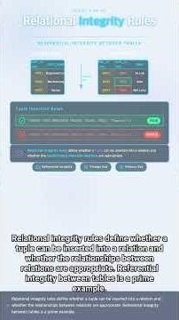 #DB 0071 - Complete Guide to Database Integrity Rules | 10-Minute Concept Overview