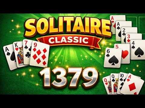 Solitaire classic gameplay| satisfying solitaire game