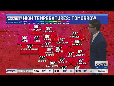 Texas is HOT on the Fourth of July, rain chances next week | KXAN Weather Forecast (July 3)