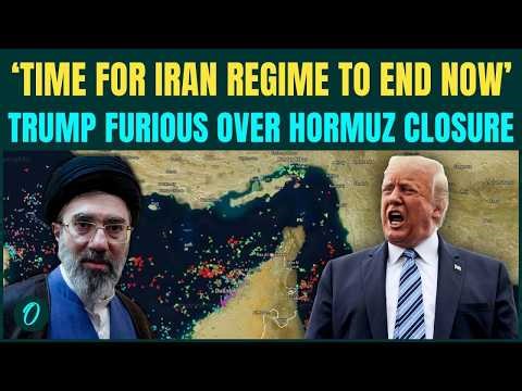 BIG BREAKING: Trump WARNS Again to DESTROY Iran's Power Plants Over Hormuz Closure; Iran FIRES Back
