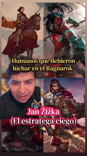 El estratega ciego debió luchar en el Ragnarok #janzizka #bohemia #recordofragnarok #shuumatsunovalkyrie #datosmitologicosrandom
