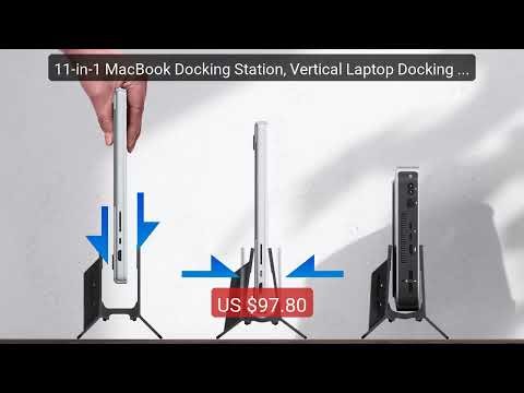 11-in-1 MacBook Docking Station, Vertical Laptop Docking Station w... — Best Deal 2026 | Shop Now!