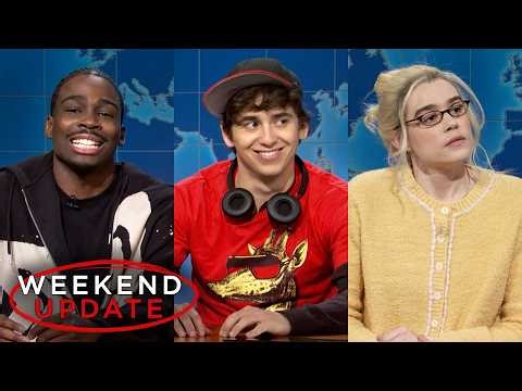 Weekend Update ft. Marcello Hernández, Kam Patterson and Jane Wickline - SNL