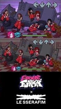 🎶Friday Night Funkin' | FNF x LE SSERAFIM - SPAGHETTI🎤