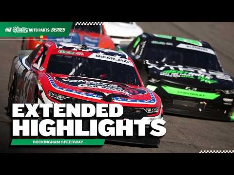NASCAR O'Reilly Auto Parts Series Highlights | 2026 Rockingham Speedway