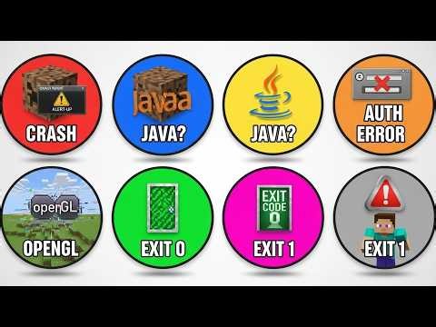 Every Minecraft Error That Crashes Your Game Explained in 4 Minutes